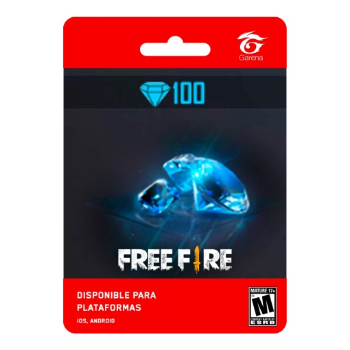 Free Fire 100 diamantes