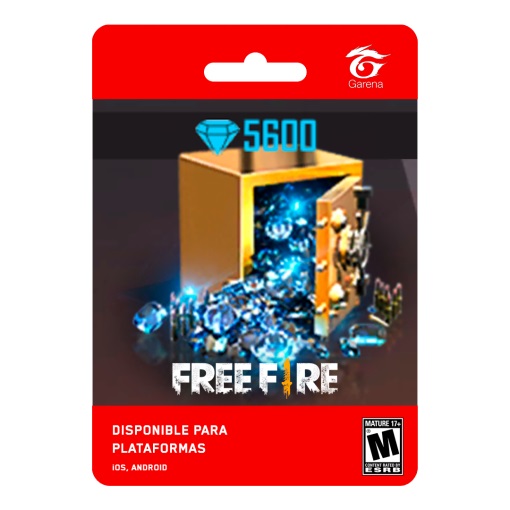 Free Fire 5600 diamantes