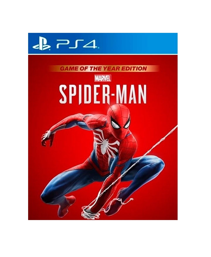 SPIDER MAN GAME OF THE YEAR EDITION PS4