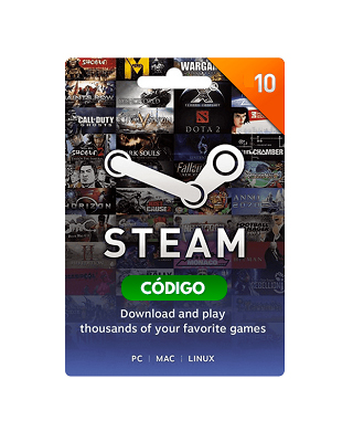 Saldo Steam 10 Codigo