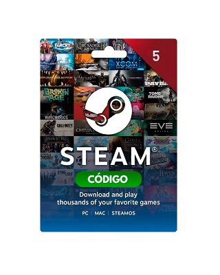 Saldo Steam 5 Codigo